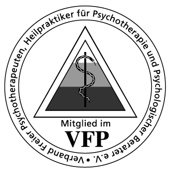 Logo des VFP – Verband freier Psychotherapeuten und Heilpraktiker für Psychotherapie e. V.